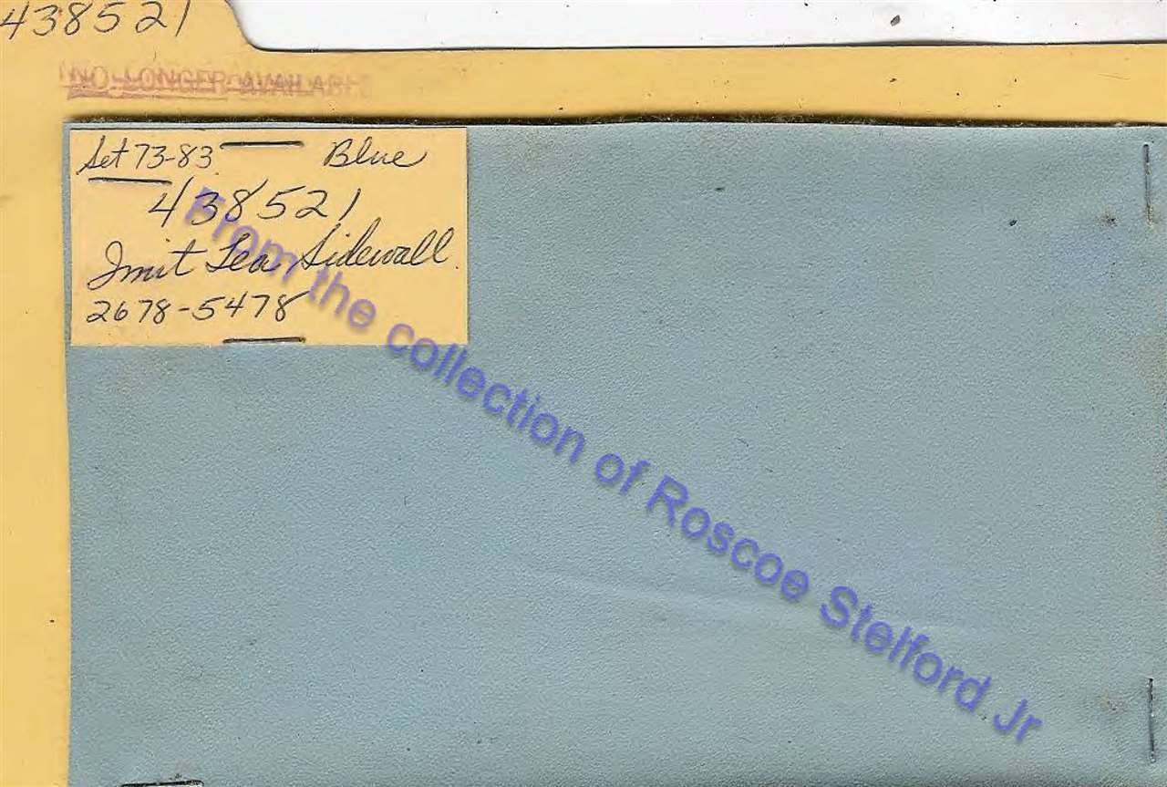 438521 - Imitation Leather Sidewall - Blue