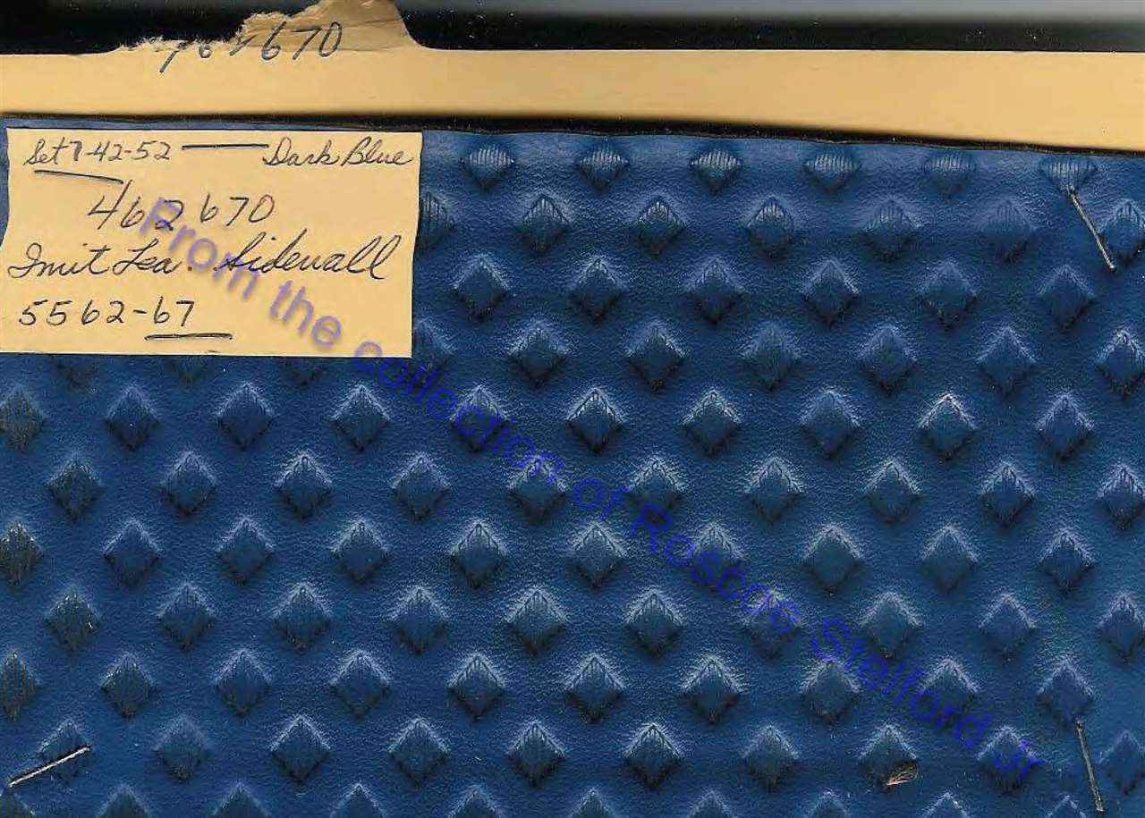 462670 - Imitation Leather Sidewall - Dark Blue