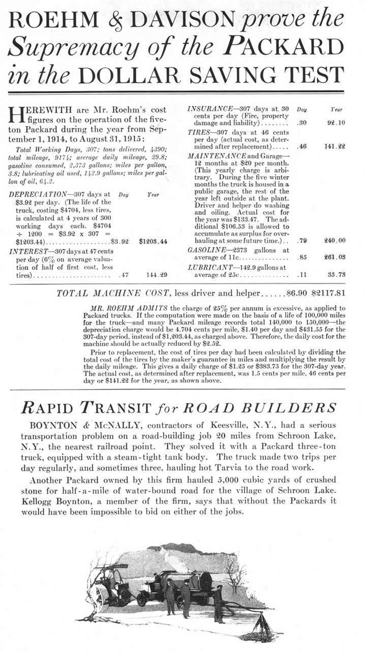 Packard Truck Advert 1