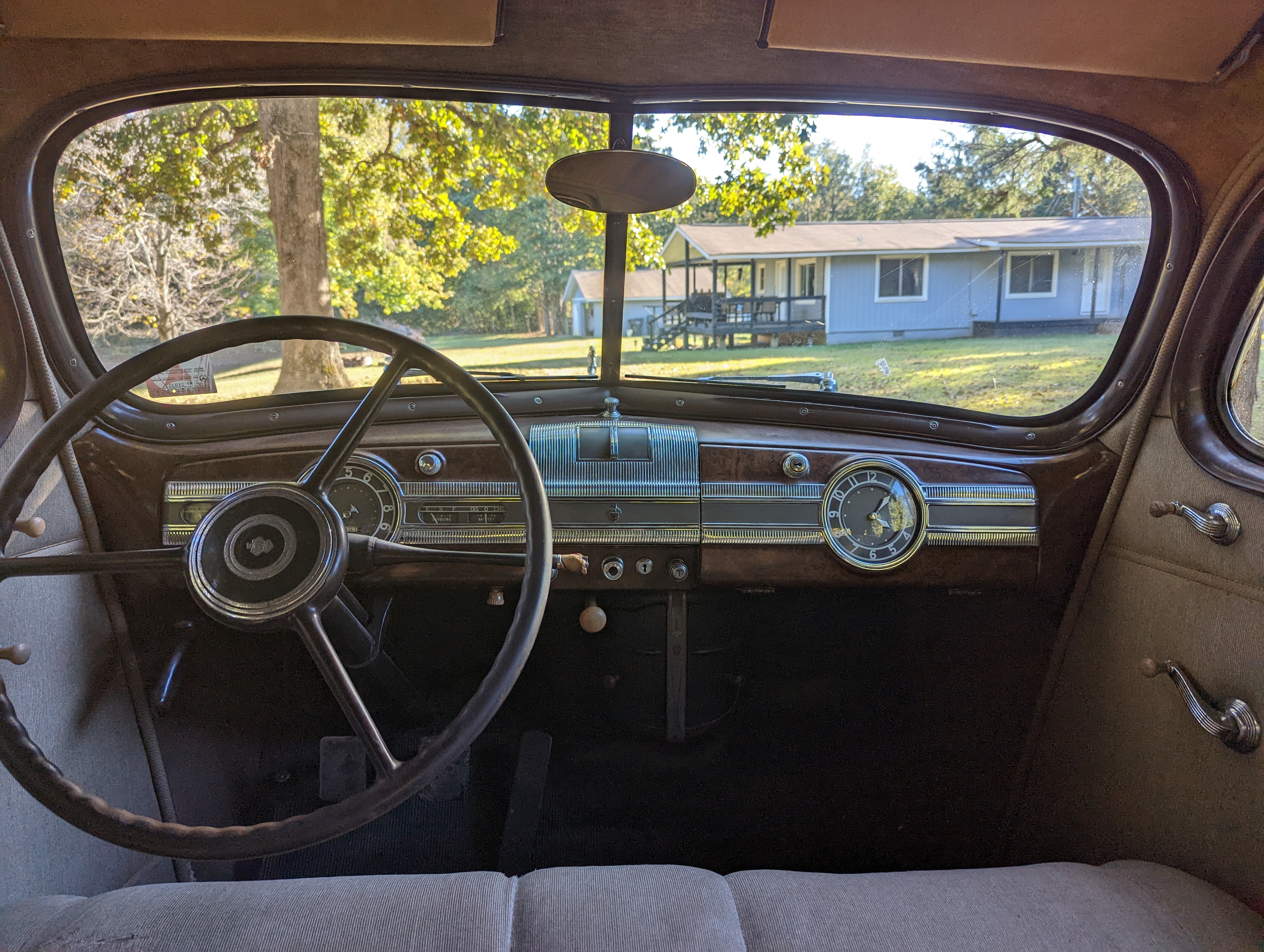 Packard Six - interior
