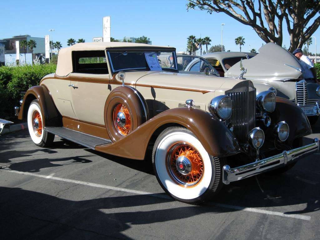 1934 Packard 1104 Super 8 Coupe Roadster