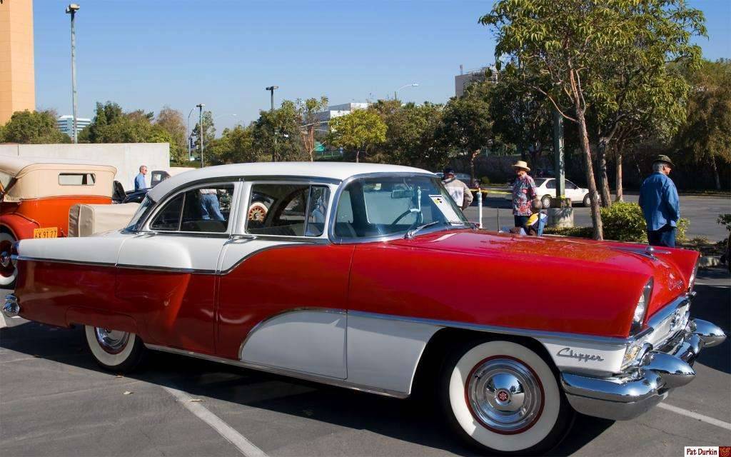 1955 Packard Clipper Custom - white & red - fvr
