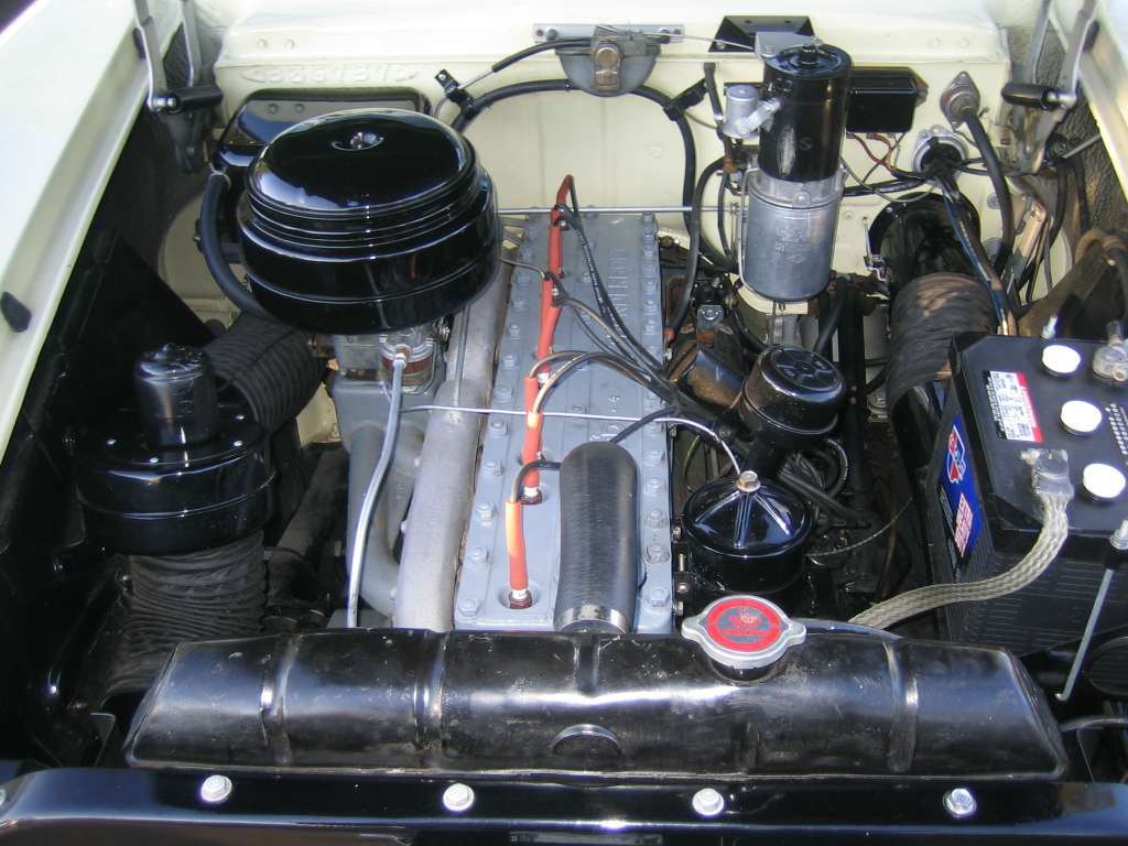 1952 Mayfair Hardtop Coupe (Model 2577) Engine Compartment