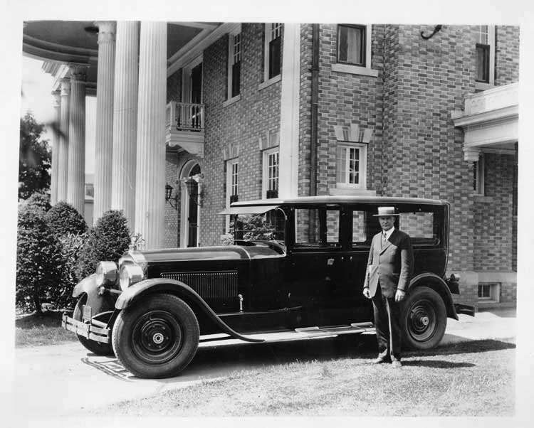 1925-1926 Packard sedan limousine with owner Governor John H. Trumbull of Connecticut