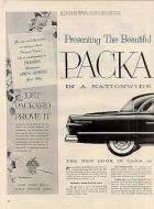 1954 PACKARD ADVERT-LH-B&W