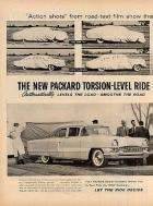 1955 PACKARD ADVERT-LH-B&W