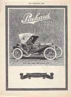 1908 PACKARD ADVERT-B&W