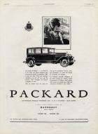 1927 PACKARD-FRANCE ADVERT-B&W