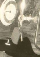 1933 Packard key fob close-up