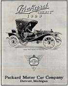 1909 PACKARD ADVERT-B&W
