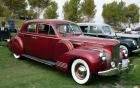 1941 Packard 180 LeBaron sedan - maroon metallic - fvr