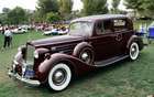 1937 Packard 1507 Club Sedan - maroon - fvl