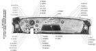 Instrument Board - Bodies 5542-47 (Typical of Bodies 5522-62-67-82-87-88)
