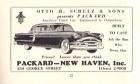 1954 PACKARD DEALER ADVERT-B&W