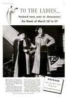 1936 PACKARD ADVERT-B&W