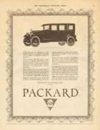 1934 PACKARD ADVERT-B&W