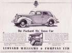 1938 PACKARD-ENGLAND ADVERT-B&W