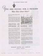 1929 PACKARD ADVERT-B&W