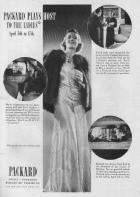 1937 PACKARD ADVERT-B&W