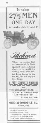 1902 PACKARD ADVERT-B&W