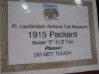 1915 Packard Model 'E' 2&1/2 Ton C-Cab Truck at the Fort Lauderdale Antique Car Museum 15th October 