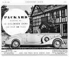 1936 PACKARD-ENGLAND ADVERT-B&W