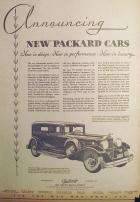 1931 PACKARD ADVERT-B&W