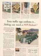1939 Six and 120(Eight) - Advertisement