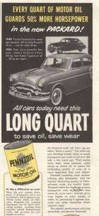 1954 Pennzoil Advertisement