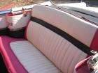1955 Caribbean White Pink Gray Rear Seat San Diego