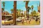 1956 Caribbean Yellow Palm Springs Post Card