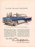 1955 PACKARD CLIPPER ADVERT