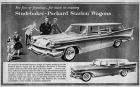 1958 PACKARD STATION WAGON ADVERT-B&W