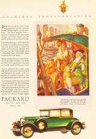 1929 PACKARD ADVERT - 'GLIDING GONDOLA'