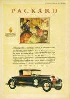 1929 PACKARD ADVERT - 'PATIENT ARTISTRY'