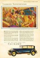 1929 PACKARD ADVERT - 'CLEOPATRA'