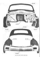 Body Sheet Metal (Front and Rear View)