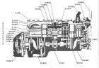 Longitudinal Sections of Engine (Eight)