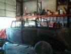 36 Packard, restore, Installing doors #1