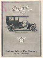 1909 PACKARD ADVERT-B&W