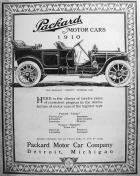 1910 PACKARD ADVERT-B&W