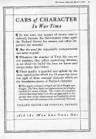 1918 PACKARD ADVERT-B&W