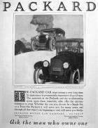 1921 PACKARD ADVERT-B&W