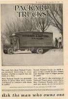 1922 PACKARD TRUCK ADVERT-B&W