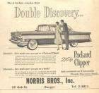 1956 PACKARD CLIPPER DEALER ADVERT-B&W