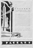 1932 PACKARD NYC SAMPLE ADVERT-B&W