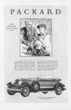 1929 PACKARD ADVERT-B&W