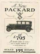1928 PACKARD-ENGLAND ADVERT-B&W