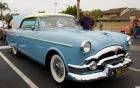 1954 Packard Panama Clipper HT - white over light blue - fvr