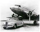 1942 PACKARD CLIPPER WITH DC3-B&W